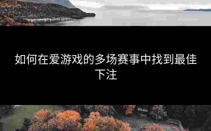 如何在爱游戏的多场赛事中找到最佳下注